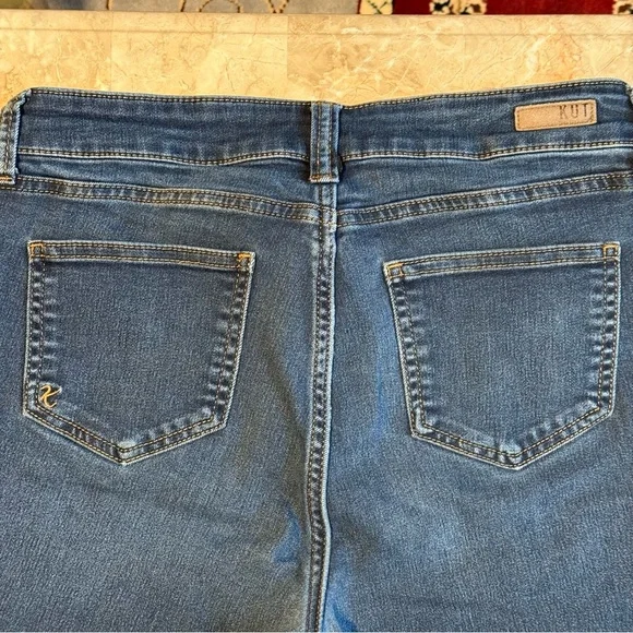 NWOT KUT From The Kloth Bootcut Jeans in Dark Wash. Size 10P. - Picture 8 of 10